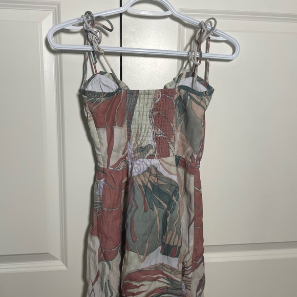 NWT Aritzia Wilfred Fable Dress Floral Print Summer Sundress 00 / XXS - Picture 6 of 6